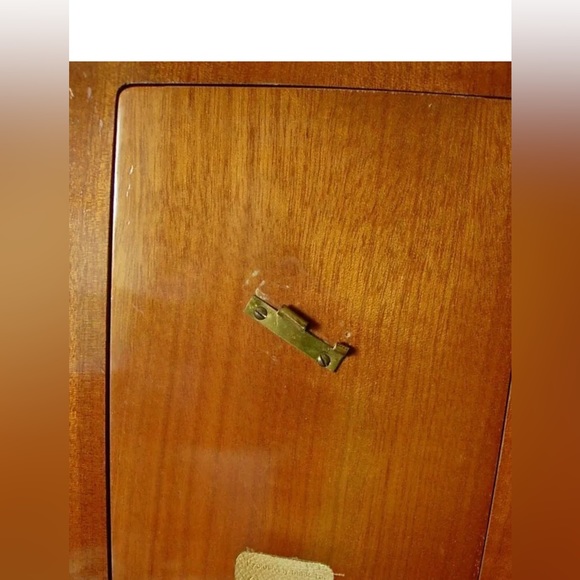 RARE Vintage Burl Wood Bit Detail GUCCI PICTURE Photo Art FRAME Desk Accessory - Picture 4 of 9